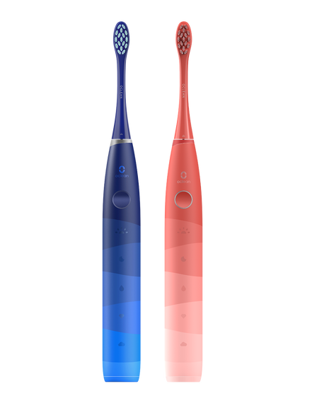 Find Duo Sonic Electric Toothbrush Set - Pink & Blue